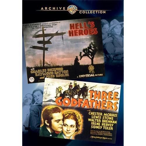 Wac Double Features: Hells Heroes (1930)/Three Godfathers (1936)(2 Disc Set) DVD