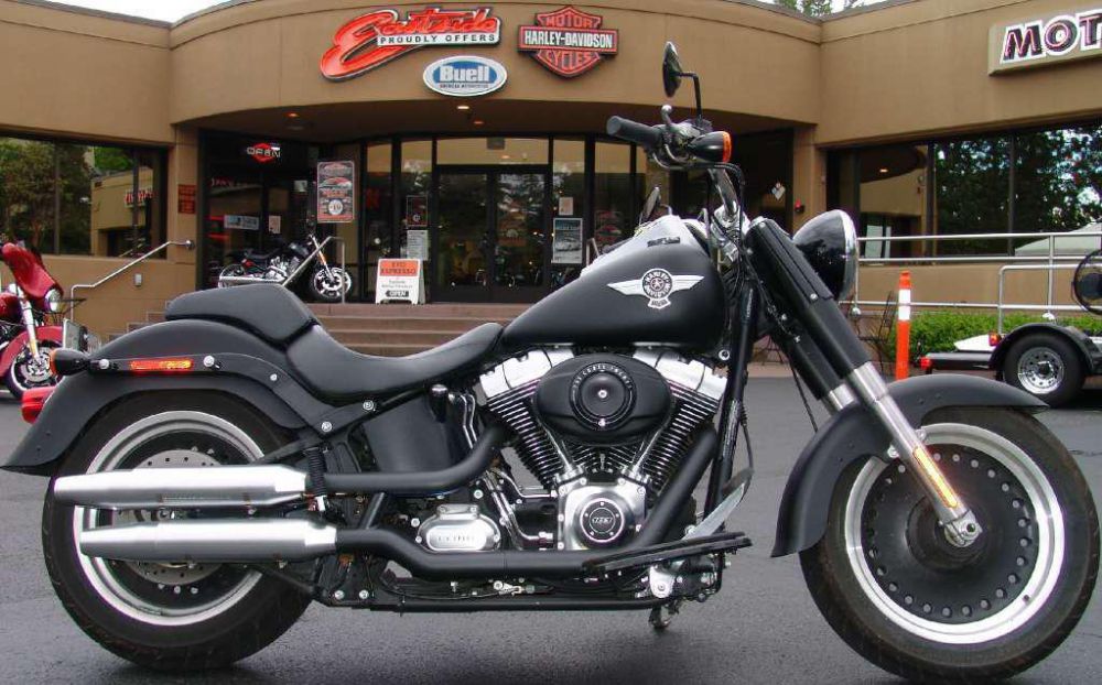 2012 Harley-Davidson FLSTFB Softail Fat Boy Lo Cruiser 