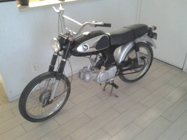REDUCED--1964 honda s90--very clean original low miles bike