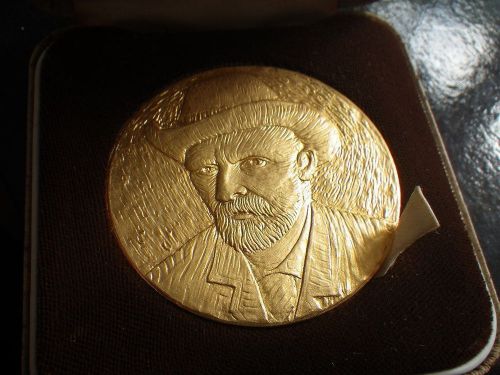 * vincent van gogh / museum / amsterdam bronze medal in case dia: 51mm   ...135