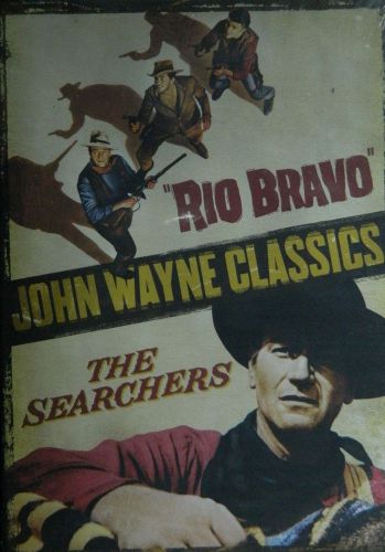 2 john wayne classic westerns rio bravo (1959) the searchers (1956) sealed