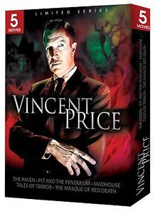 VINCENT PRICE 5 MOVIE BOX SET-BRAND NEW &amp; DIRECT FROM OUR STUDIO