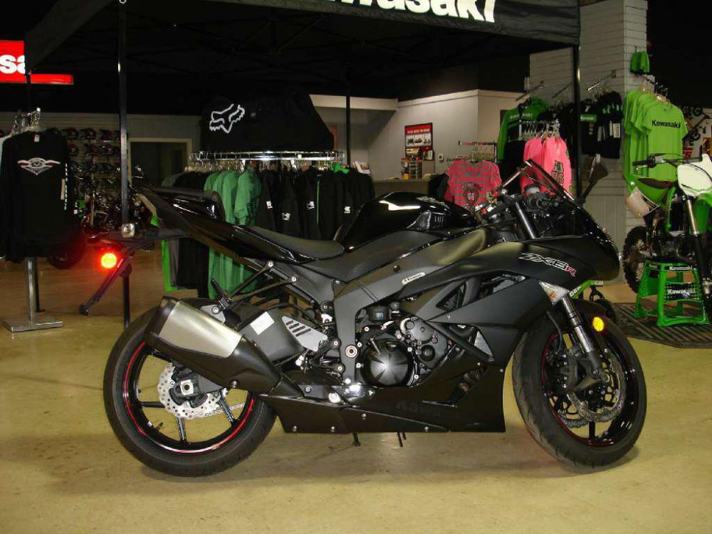 2012 kawasaki ninja zx-6r  sportbike 