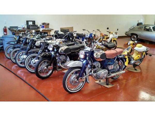 37 Vintage HONDA MOTORCYCLES AND 1 BMW FOR SALE: DREAMS, CT90s, PASSPO