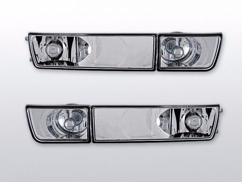 New front indicators turn signals kpvw02 vw golf 3 / vento with fog lights chrom
