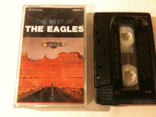 &#039;the best of the eagles&#039; 1985 cassette album - hotel california, desperado