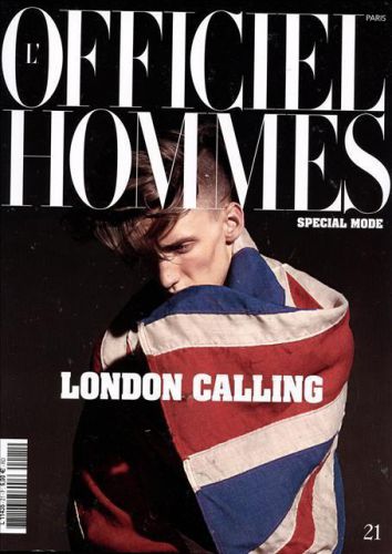 L&#039;Officiel Hommes Magazine #21 men VINCENT ROBITAILLE