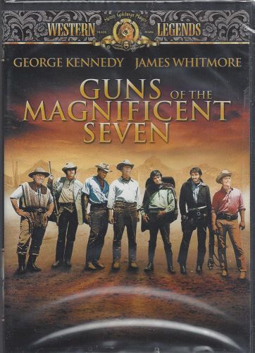GUNS OF THE MAGNIFICENT SEVEN George Kennedy James Whitmore NEW MGM Western DVD