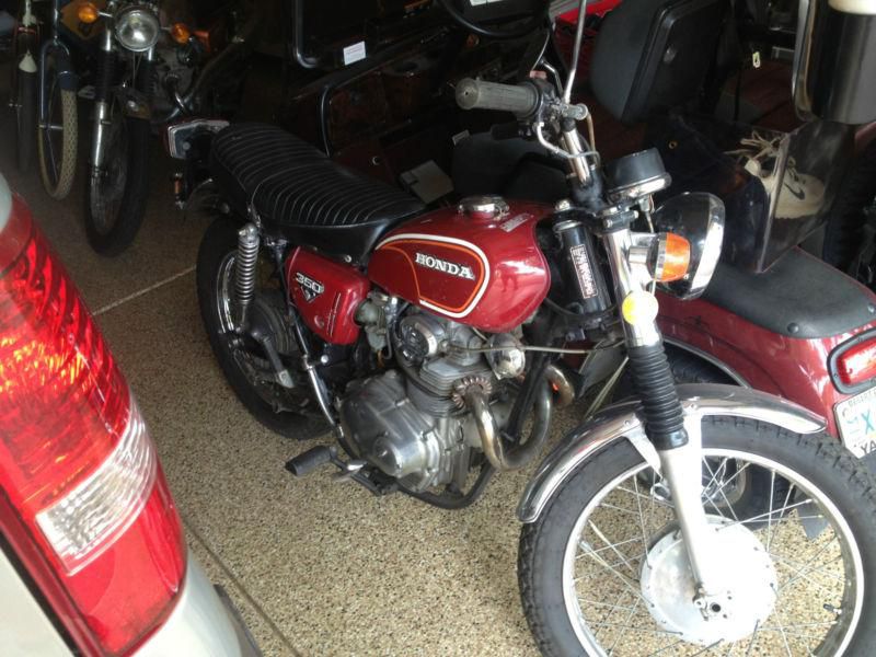 Honda CL 350 RED GREAT CONDITION RUNS GOOD GOOD TITLE