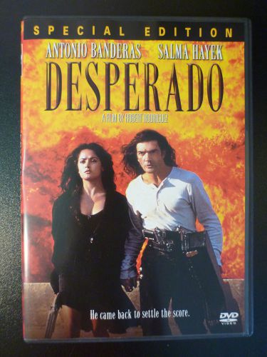 Desperado (dvd*bilingual*antonio banderas*salma hayek)  fast shipping