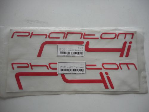 Vento Phantom R4i Cool Red Decals (Set of 2 Right/Left Stickers) Logo Emblems