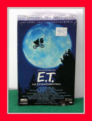 E.t. the extra terrestrial (1988 beta/betamax) 1982 spielberg never opened!