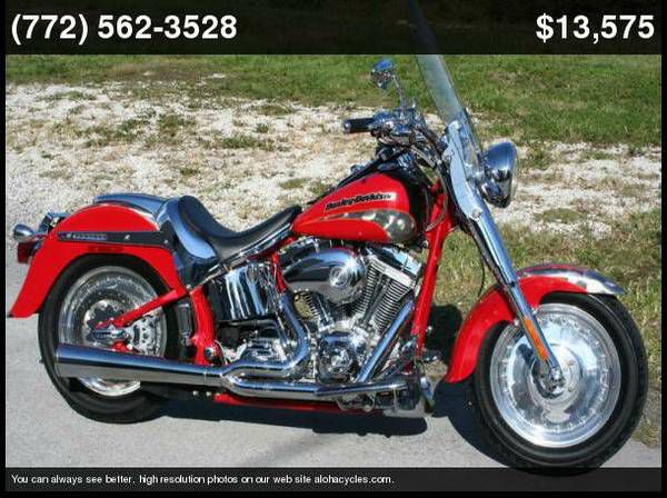 2005 Harley-Davidson Screamin\&#039; Eagle Fat Boy Red FLSTFSE