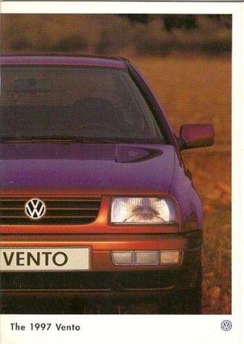 Volkswagen vento 1996-97 uk market sales brochure vr6 gl cl