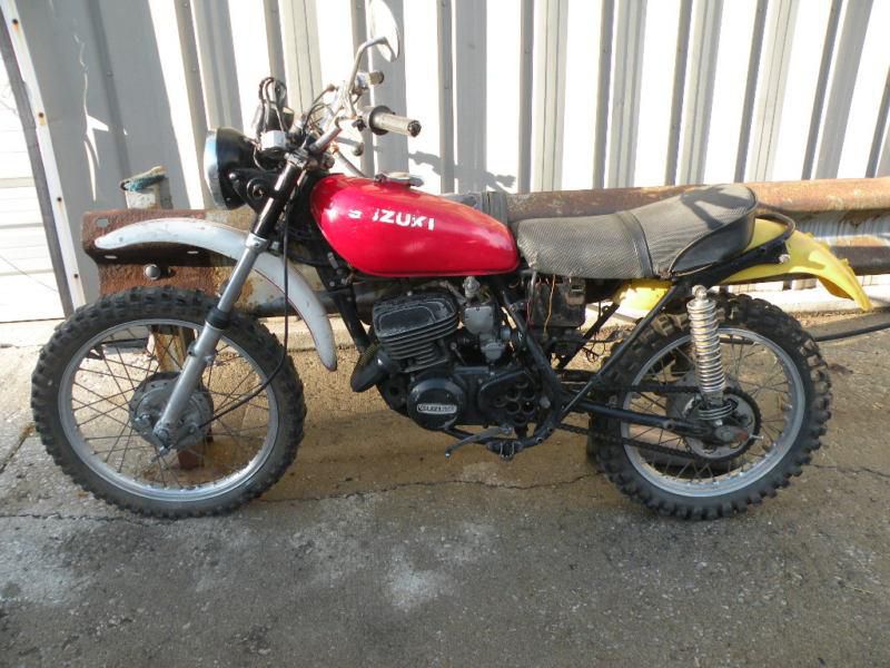 1976 suzuki ts25  250 motorcycle  dirt bike
