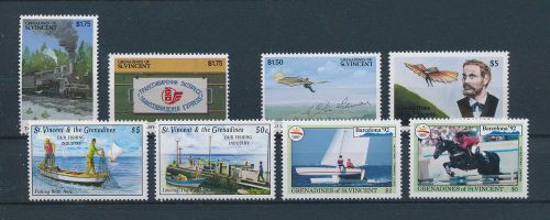 LE65585 St Vincent nice lot of good stamps MNH