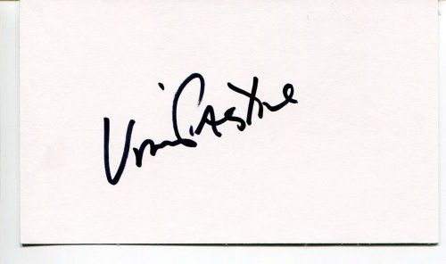 The sopranos vincent pastore  hand signed autograph a912