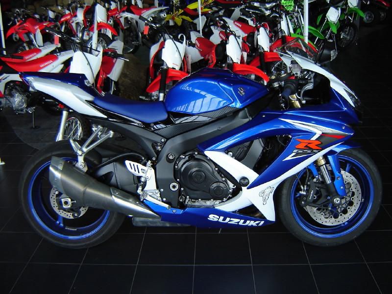 2008 Suzuki Gsx-R600 600 Sportbike 