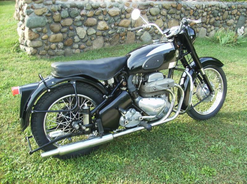 1958 ariel square four motorcycle