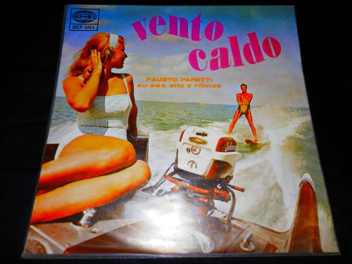 Fausto papetti vento caldo lp venezuela orbe 4004 super rare lp jazz sexy cover