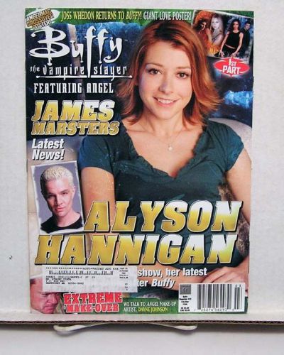2006 buffy vampire slayer official magazine vol 5 #23-alyson hannigan- free s&amp;h