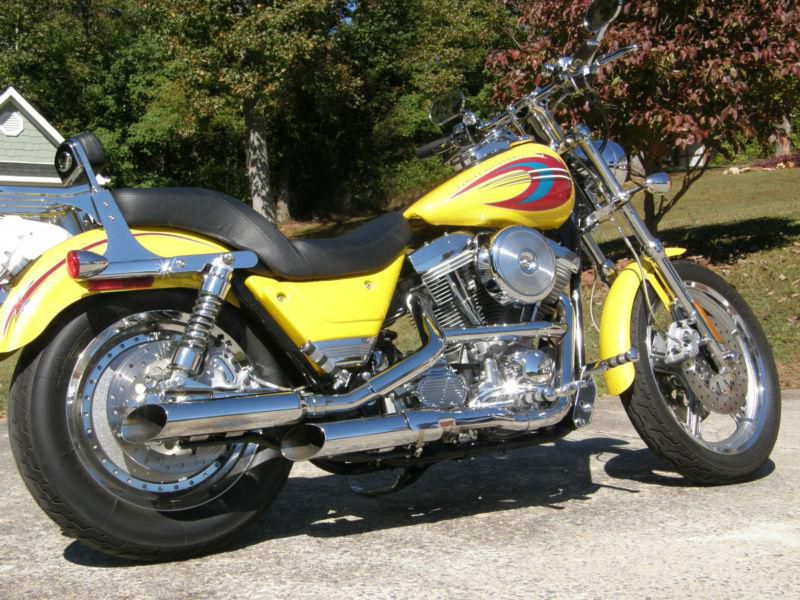 Harley-Davidson 2000 FXR4, Yellow with only 5,857 miles, Eric Buell designed