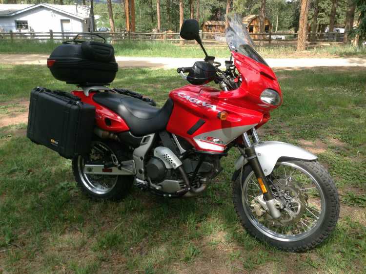 2000 cagiva gran canyon, ducati 900cc motor, adventure motorcycle