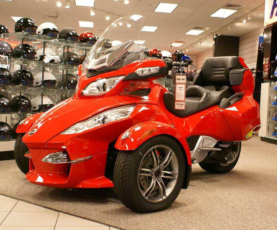 2012 can-am spyder rt-s se5  touring 
