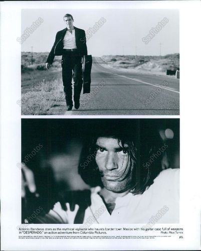 LG182 Actor Antonio Banderas &#034;Desperado&#034; Hollywood Press Release Photo