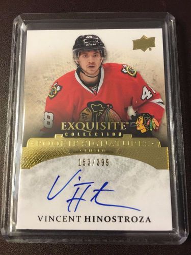 2015/2016 upper deck ice exquisite collection vincent hinostroza