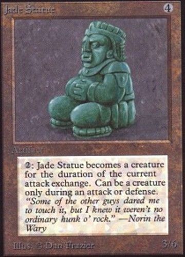 1 Light Play, English Jade Statue Beta