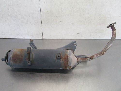 G kymco  agility 125 2013  oem  exhaust muffler &amp; no cover guard