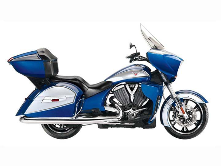 2014 victory cross country tour - boardwalk blue / silver