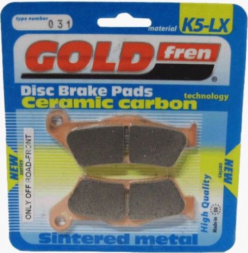 Goldfren k5-lx front brake pads husaberg fx 450 2010 - 2011