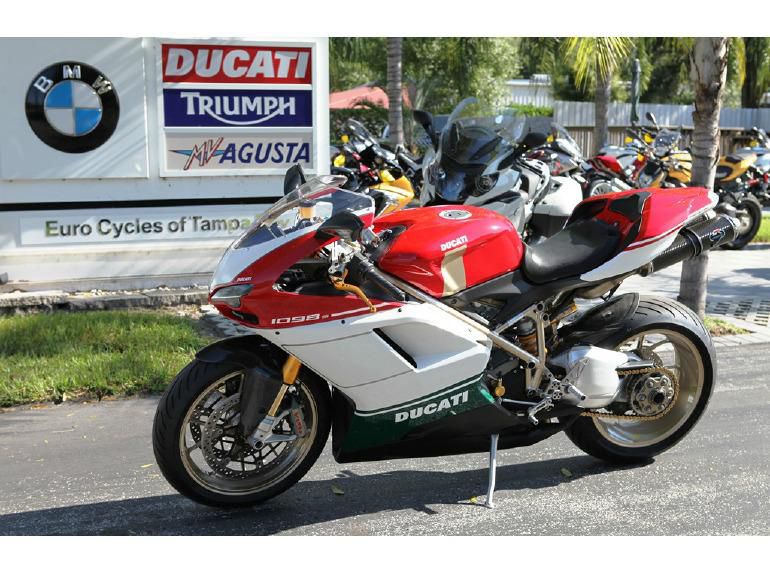 2007 Ducati SUPERBIKE Tricolore 1098 S Sportbike 