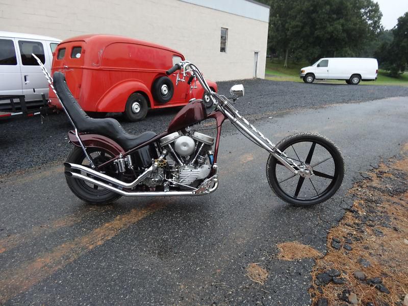 Harley davidson 1949fl panhead chopper/bobber - knucklehead, flathead