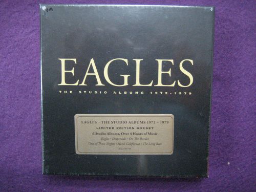 Eagles /the studio albums 1972-1979 6 cd box new sealed