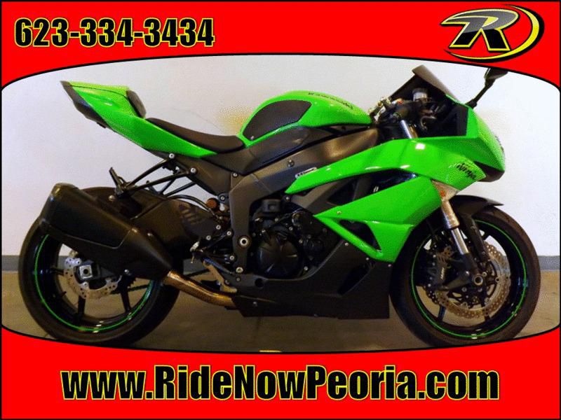 2009 Kawasaki Ninja ZX-6R Sportbike 