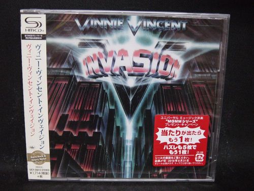 Vinnie vincent invasion st japan shm cd kiss journey slaughter warrior